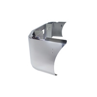 22” Freightliner Century / Columbia Chrome Bumper Fits Century 2005-2007 / Columbia 2003-2007. Aerodynamic, Center Tow And Round Fog Light Holes thumbnail 2