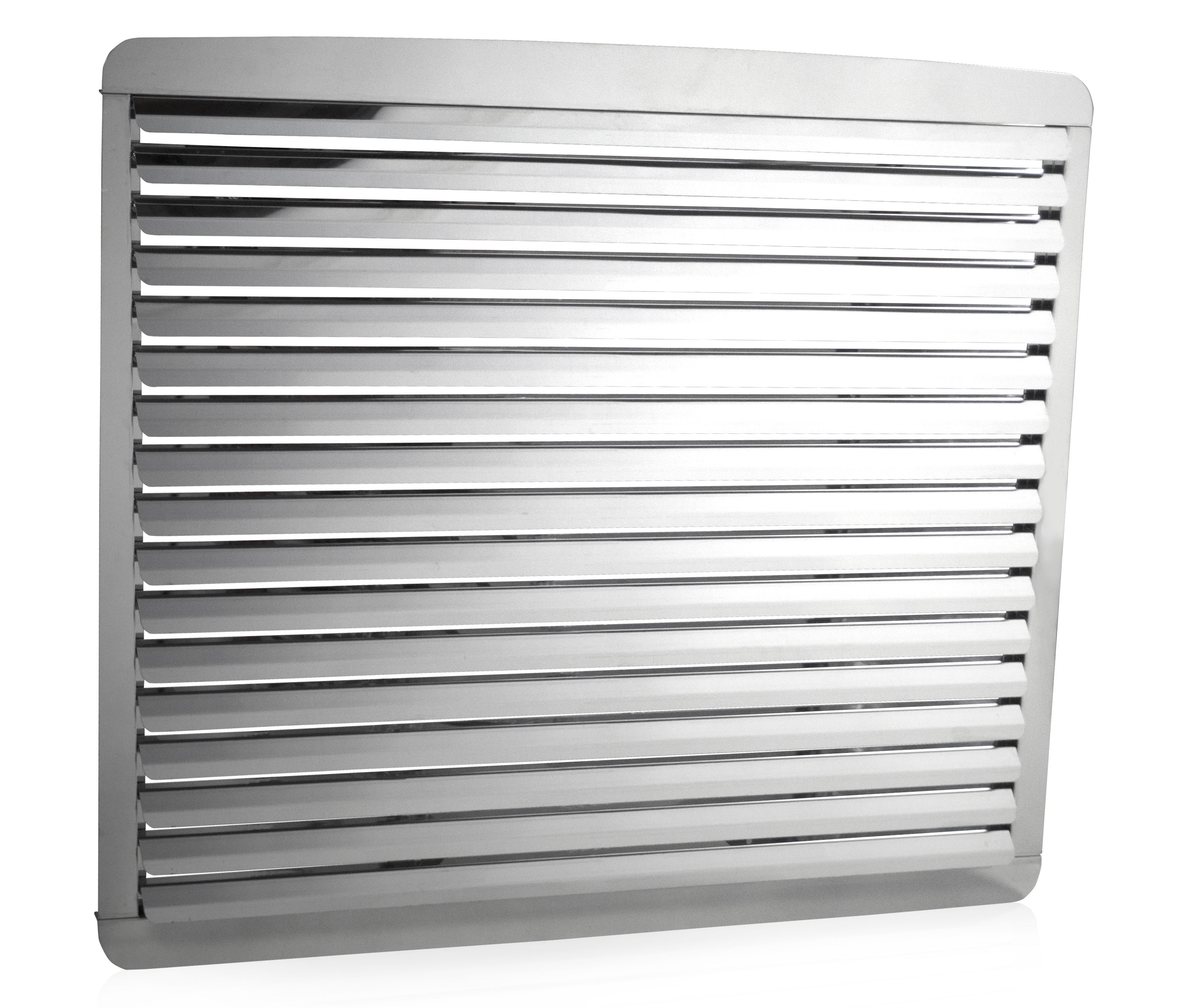Grille Fits Mack CH 1988-2006 W/17 Louvered Style 31" X 41" S.Steel — SKU US18-623902