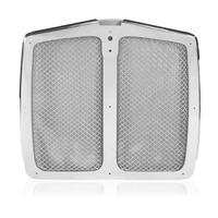 Grille fits Kenworth T600 Stainless Steel Trim and Aluminum Chromed Mesh with Bug Screen thumbnail 1