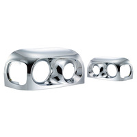 Headlight Bezel Rh/Lh With 6 Lights Amber/Clear fits 1997-2004 century thumbnail 2