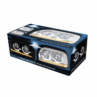 Blackout fits Freightliner Century Projection Headlight '96-2010 thumbnail 7