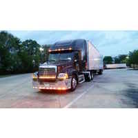 22" Chrome Bumper fits Freightliner Century 1996-2004, with Tow and 11 Hidden Light Holes thumbnail 14
