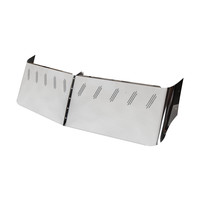 2 Holes Side Mount - 20” Visor , Straight 20” Across, 10 Hidden Light Hole Fits Freightliner Century/Columbia/Coronado thumbnail 2