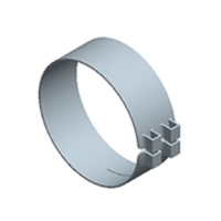 Lincoln Chrome 8” Wide Bracketless Clamp thumbnail 3