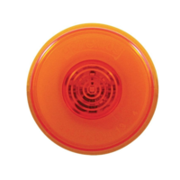 6 LED 2" Clearance/Marker Light - GLO Light - Amber LED/Amber Lens thumbnail 2
