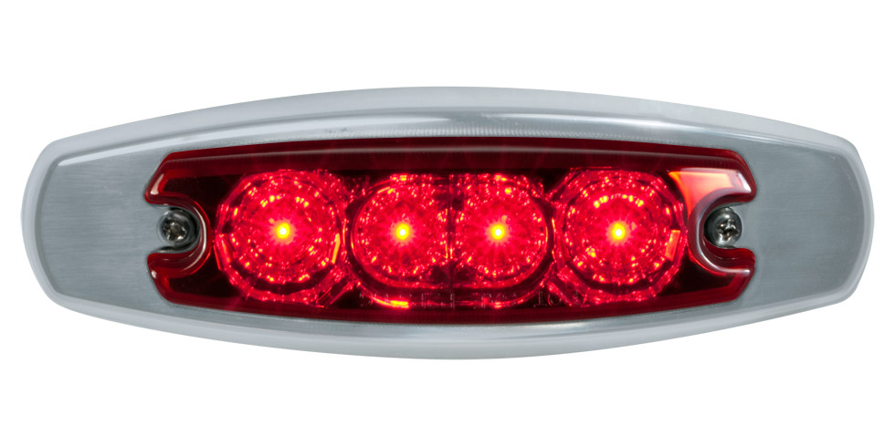 5" Star Oval 4 LED Light 24V — SKU US01-54161