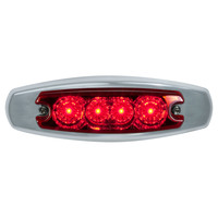 5" Star Oval 4 LED Light 24V thumbnail 1