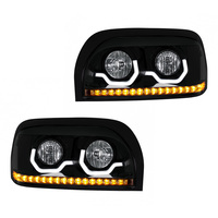 Blackout fits Freightliner Century Projection Headlight '96-2010 thumbnail 2