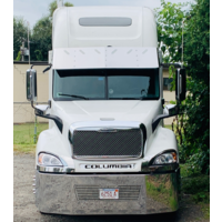 24” Chrome Bumper Freightliner Century 2005-2007 and Columbia 2003-2007, with Grille Horizontal and 11 Hidden Light Holes thumbnail 7