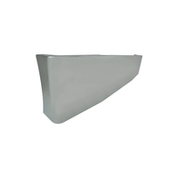 20" Tapered To 18” Chrome Bumper (PB 379, KW W900, FL Classic, Intl. 9900) American Eagle, Rolled End thumbnail 3