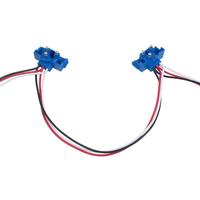3 Pin Blue Male Connector 12" Continuos Wires (Each) thumbnail 1
