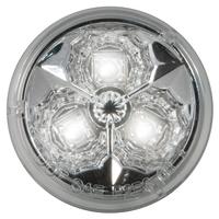 2” Round Star Design 3 LED Marker Light 12V thumbnail 1