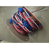 3 Pin Blue Male Connector 12" Continuos Wires (Each) thumbnail 3