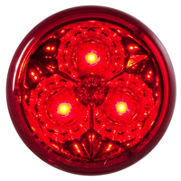 2” Round Star Design 3 LED Marker Light 12V thumbnail 2