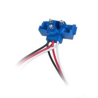 3 Pin Blue Male Connector 12" Continuos Wires (Each) thumbnail 5