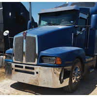 22” Chrome Bumper (Kenworth T600 All Years) W/ Wrap Around, Air Vent & Tow Hole thumbnail 5