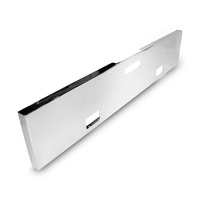 18” Chrome Bumper fits Freightliner Classic 1984-2003 EXCEPT XL Models, with Box End, Tow Holes and Fog Light Holes thumbnail 3