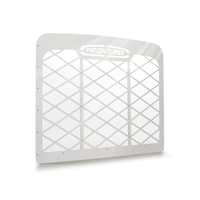 Grille Fits Freightliner Classic & FLD Diamond & Mesh W/ Logo S.Steel  thumbnail 2