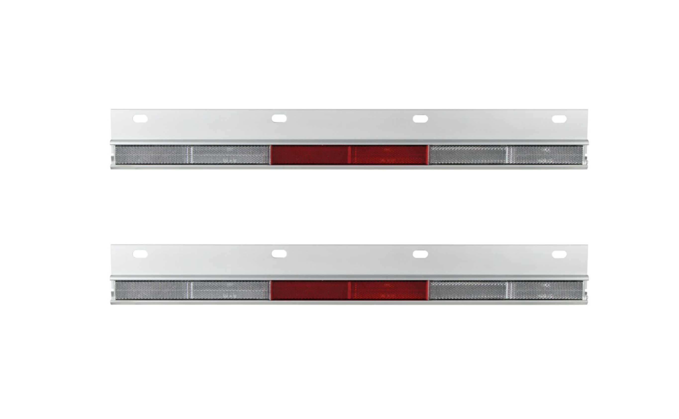 Straight Conspicuity Reflector Plate — SKU 10601-UP