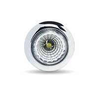 Trux 3/4″ Clear Amber Marker Round Reflector LED Light – 1 Diodes thumbnail 1