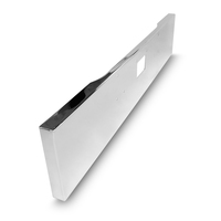 Chrome Bumper (Peterbilt 378 & 379) Box End W/ Tow & Mounting Holes thumbnail 3