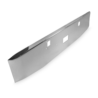 16” Chrome Bumper Kenworth W900L, with Step and Tow Holes thumbnail 2
