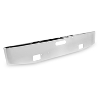 15” Chrome Bumper fits Freightliner Classic 1984-2003 EXCEPT XL Model, Tapered Ends, with Tow and Fog Light Holes thumbnail 2