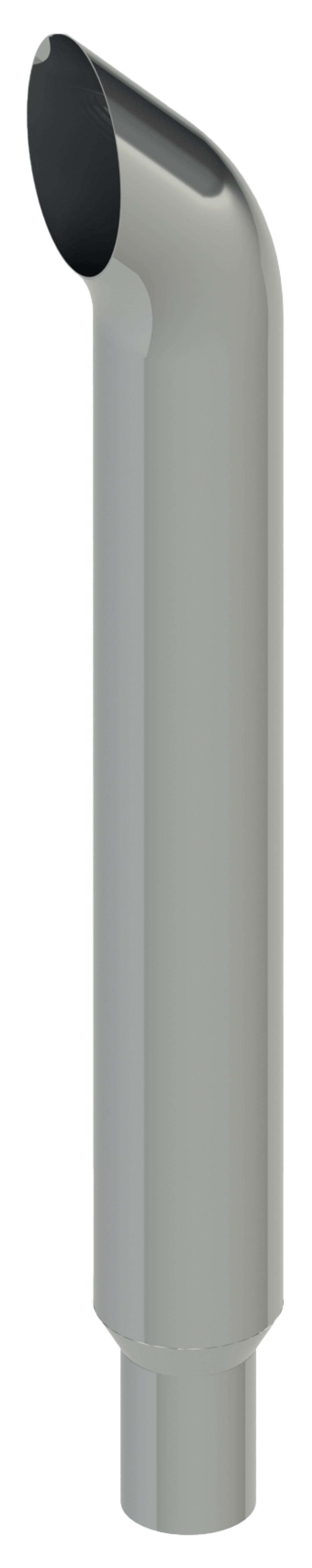 Lincoln Chrome 7" X 36” West Coast Curve Cut OD Extended Reduced To 5" — SKU 607G-036-1103