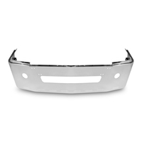 22” Chrome Bumper Freightliner Century 1996-2004, with Tow, Round Fog and 11 Hidden Light Holes thumbnail 2