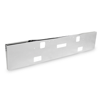 18” Chrome Bumper Freightliner Classic XL 2004-2007, with Box End Step, Tow and Fog Light Holes thumbnail 2