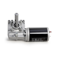 Dump Truck Tarp Motor 600 Watt, Ratio 50:1 - 0.8HP W / Chrome Cover, Slim style Gear Box, 12 Volt 40Amps thumbnail 3