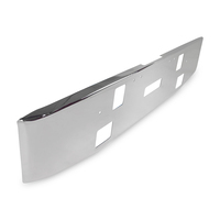 16” Chrome Bumper fits Freightliner Classic XL Day Cab 2004-2007, with Step, Tow and Fog Light Holes thumbnail 3