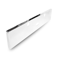 20” Chrome Bumper Kenworth W900L, with Step and Tow Holes thumbnail 3