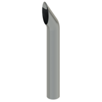 Lincoln Chrome Short 30 Cut Stack 8” OD X 60” Straight (No End Finish) thumbnail 1