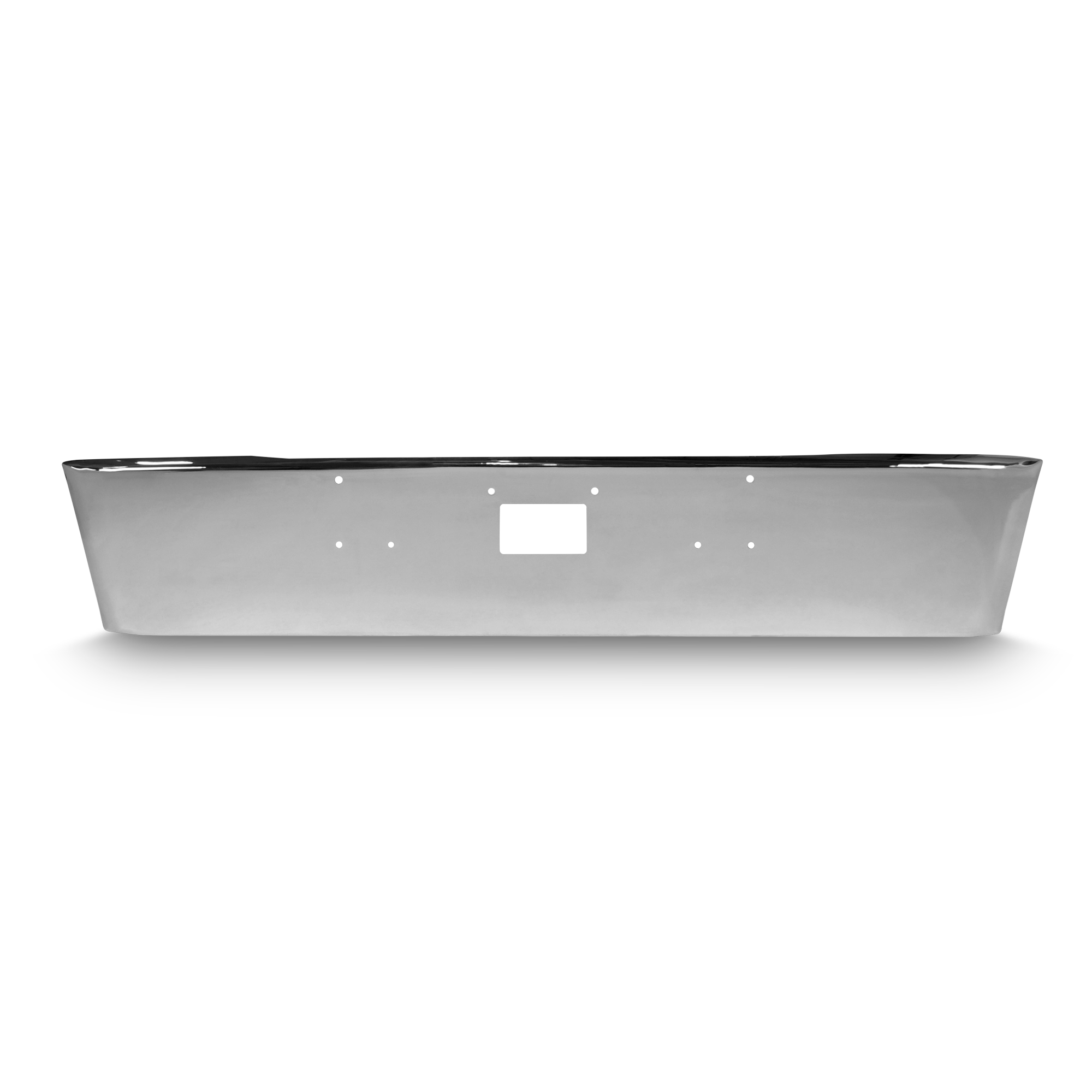 20" Chrome Bumper (Peterbilt 378 & 379) Texas Square W/Tow — SKU US20-804K20