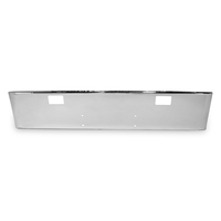 18” Chrome Bumper fits Freightliner Classic 2004-2007, with Texas End, Step and Tow thumbnail 3