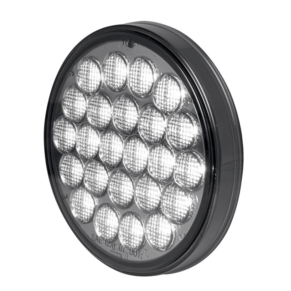 4" LED Sealed Pearl LED Light Smoke Len White/Smoke — SKU 78277-GG