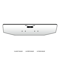 18” Chrome Bumper fits Freightliner Classic 1984-2003, with Box End and Tow Hole thumbnail 5