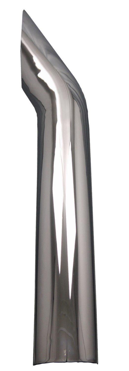 Aussie Style Chrome Stack 60” x 5” Outside Diameter (OD) — SKU A5-60SBC