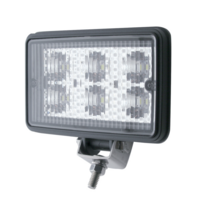 6 High Power 1 Watt LED Rectangular Work Light  thumbnail 2
