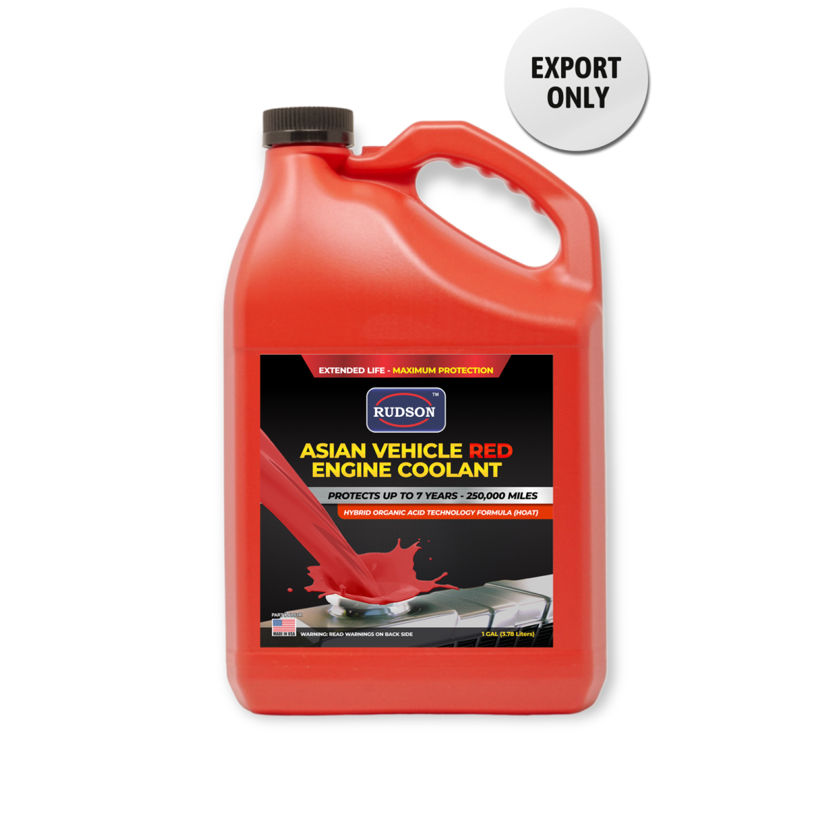 Red Engine Coolant 1/6 (1GAL) — SKU LK61R