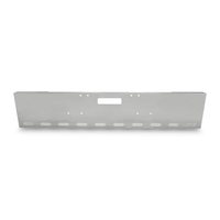20” Chrome Bumper Freightliner Classic 1984-2003, with Box End Cut, Center Tow and 10 Hidden Light Holes  thumbnail 2