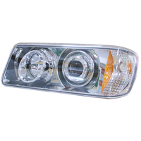 Descontinued. Chrome Projector Headlight fits Freightliner FLD 120 /112 thumbnail 1