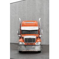 3 Hole Side Mount - 18” To 20” Visor V-Style  10 Hidden Light Hole fits Freightliner Century/Columbia/Coronado Condo Sleeper 2003 And Up  thumbnail 1
