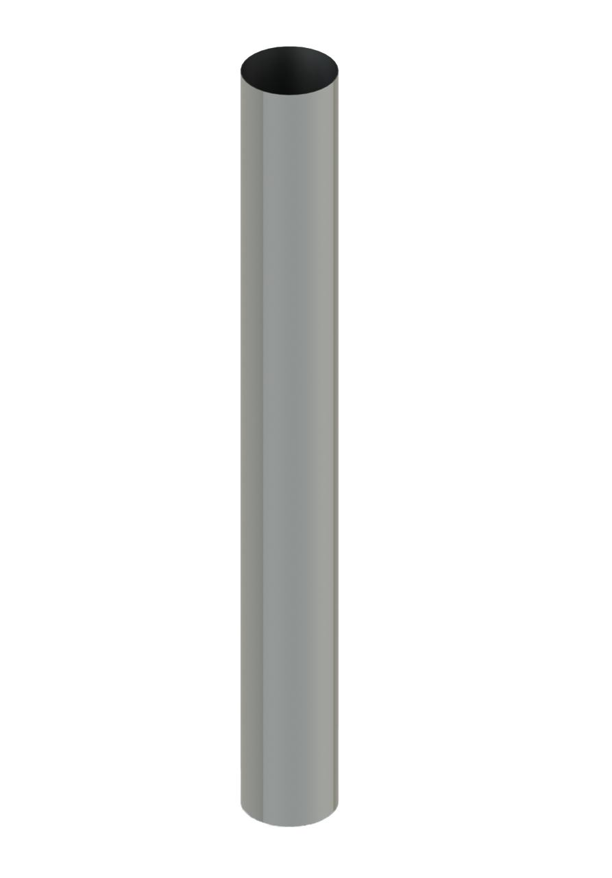 Lincoln Chrome Flat Top Cut Stack 8” OD X 60” Straight  — SKU 408A-060-1103