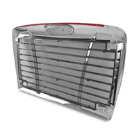 Chrome Plastic Grille Fits Freightliner Century OEM Style W/ Bug Screen thumbnail 3