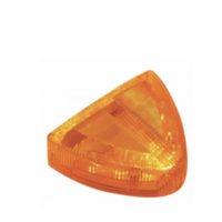 30 LED Low Profile Turn Signal Light For 1987-2007 Peterbilt 379/378/357 - Amber LED/Amber Lens  thumbnail 2