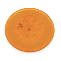 21 LED 4" GLO Turn Signal Light - Amber LED/Amber Lens thumbnail 6