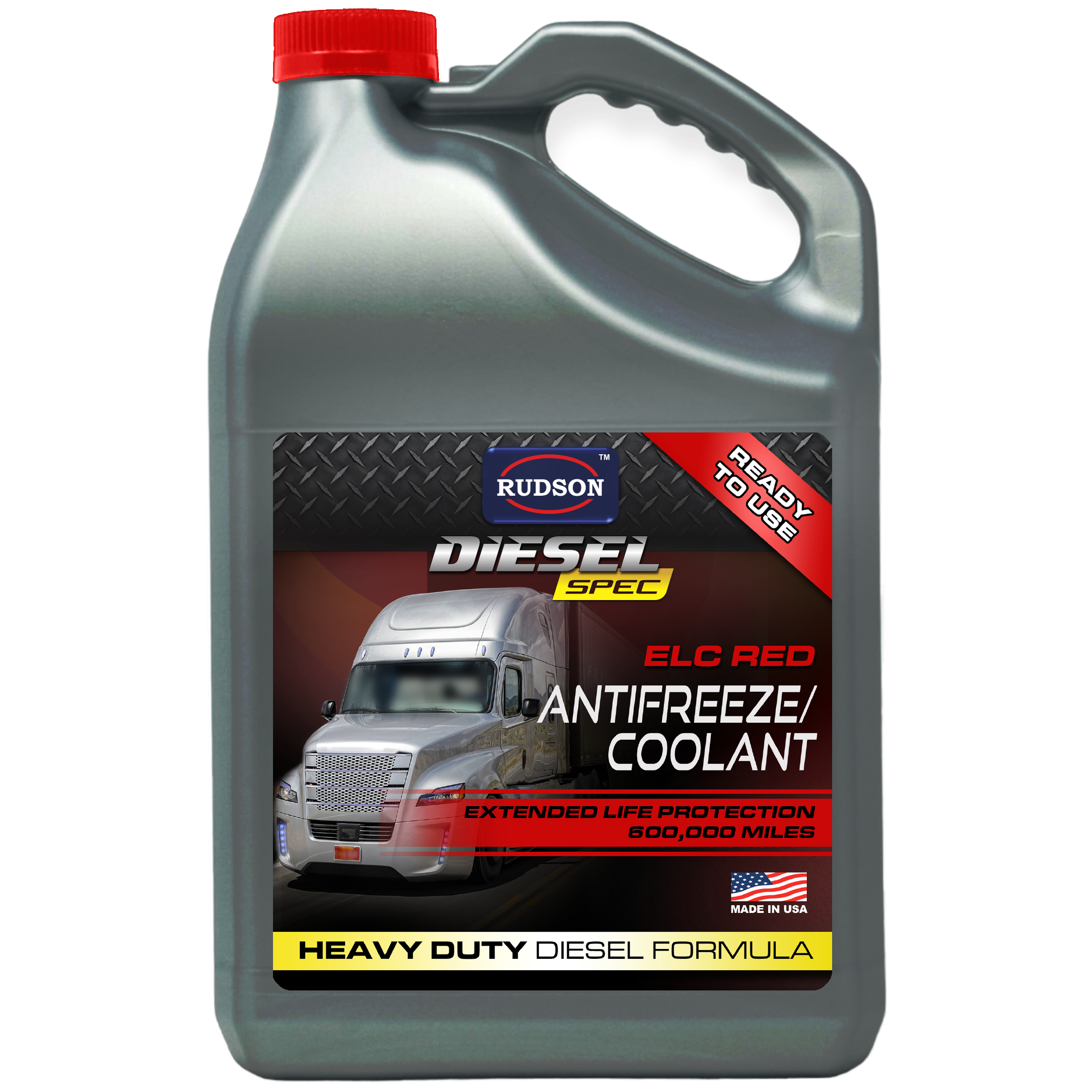 ELC Red Diesel Antifreeze/Coolant HD TRUCK — SKU CH.AFC-0301