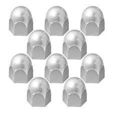 Standard Chrome Steel Push-On Lug Nut Cover For Hino Truck 40.6mm'' (10Pcs) — SKU 10220SP-GG